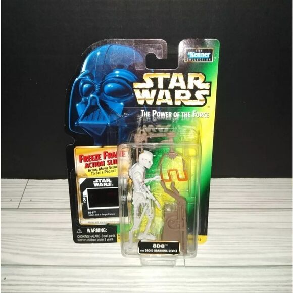 Star Wars The Power Of The Force 8D8 With Droid Branding Device & Freeze Frame - Picture 2 of 8